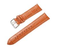 LUGEMA Echtes Rindslederarmband, 18 Mm, 20 Mm, 22 Mm, 24 Mm, Retro-Bambus-Herren-Business-Uhrenarmband Aus Rindsleder(Light brown,22mm)
