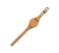 LUGEMA Rindsleder-Uhrenarmbänder, Kompatibel Mit Fossil ES4045 ES4114 ES4113 ES3838 ES3625 ES3616, Schweißfestes Armband, 18 Mm(Light brown(PW),Steel-K1-18mm)