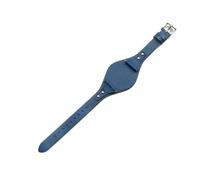 LUGEMA Rindsleder-Uhrenarmbänder, Kompatibel Mit Fossil ES4045 ES4114 ES4113 ES3838 ES3625 ES3616, Schweißfestes Armband, 18 Mm(Dark blue(PW),Steel-K1-18mm)