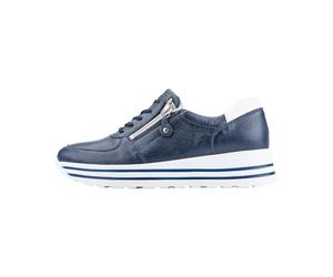 Lugina Waldläufer Damen-Sneaker, Weite H, Blau, Größe 10,5 CA X-Wide