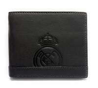 LUGUPELL Offizielle Geldbörse von Real Madrid, 100 % echtes Leder mit RFID-Schutz, exklusives Design mit Vereinswappen, Geschenk für Herren., bunt, De mano, Klassisch