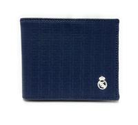 LUGUPELL Offizielle Geldbörse von Real Madrid, 100 % echtes Leder mit RFID-Schutz, exklusives Design mit RM-Design. Geschenk für Herren., bunt, De mano, Modern