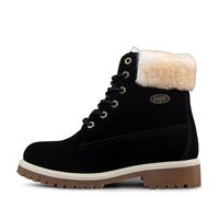 Lugz Damen Convoy Faux Fur Mode-Stiefel, Schwarz/Creme/Kaugummi, 39.5 EU