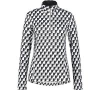 LUHTA Damen Shirt KARSTULA (636222306L) XXL SCHWARZ-WEISS