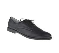 Lui by tessamino Herren Schnürer Miles aus echtem Lammleder in Weite H, breite Herrenschuhe Hallux geeignet, elegante Anzugschuhe mit Einlegesohlen 42 schwarz