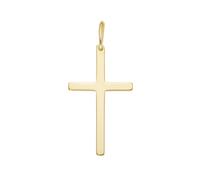 Kreuzanhänger LUIGI MERANO "Kreuz, Gold 585", gold, Schmuckanhänger, Herren, onesize, Gelbgold 585 (97777924-0) gold