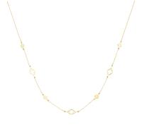 Collier LUIGI MERANO "mit Zwischenteilen, Gold 375" Halsketten Gr. 45 cm, Gelbgold 375, goldfarben (gold) Damen Colliers (42645441-0)