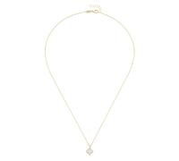 Luigi Merano Kette Anhänger-Blüte mit Perlmutt, Gold 375 42 cm