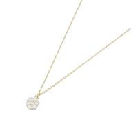 Firetti Kette mit Anhänger »Rund«, mit Zirkonia