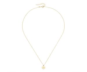 Luigi Merano Kette mit Herz Love-Schrift, Gold 375 one size