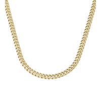 Luigi Merano Kette Panzerkette, enge Gliederung, Gold 585 45 cm Damen