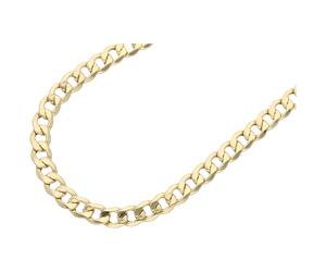 Luigi Merano Kette Panzerkette, Gold 585 50 cm Herren