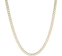 Luigi Merano Kette Panzerkette, massiv, Gold 585 45 cm Damen