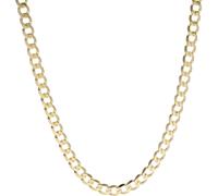 Luigi Merano Kette Panzerkette, massiv, Gold 585 55 cm Damen