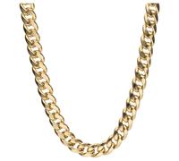 Luigi Merano Kette Panzerkette, teilmassiv, Gold 585 45 cm Damen