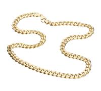 Luigi Merano Kette Panzerkette, teilmassiv, Gold 585 60 cm Herren