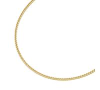 Luigi Merano Kette Zopfkette, Gold 375 45 cm Damen