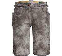 Luis Steindl Kurze Lederhose Stein/Grau (Größe: 38) 38 grau