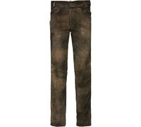 Luis Steindl Lange Lederhose Braun (Größe: 28) 28 braun