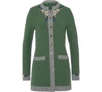 Luis Steindl Lange Strickjacke Grün (Größe: 38) 38 grün