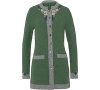 Luis Steindl Lange Strickjacke Grün (Größe: 46) 46 grün