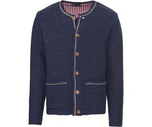 Luis Steindl Links-Links-Strickjacke Marine (Größe: 48) 48 blau