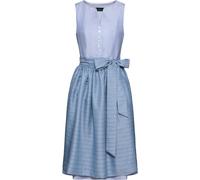 Luis Steindl Midi-Dirndl Blau/Grau (Größe: 40) 40 blau