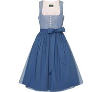 Luis Steindl Midi-Dirndl Blau (Größe: 38) 38 blau