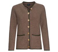 Luis Steindl Strickjacke in Linksstrick Braun (Größe: 38)