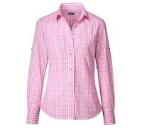 Luis Steindl Vichykaro-Bluse Rosé (Größe: 48) 48 rosa