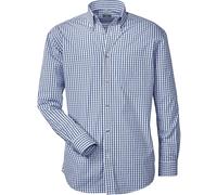 Luis Steindl Vichykaro-Hemd Blau/Weiß (Größe: M) 39/40 blau