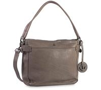 Harbour 2nd Anchor Love Luisa Schultertasche Leder 25 cm grau