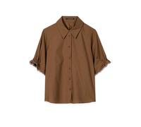 Luisa Cerano - Blusen / Hemden Weiblich dark terracotta - Gr. - 44