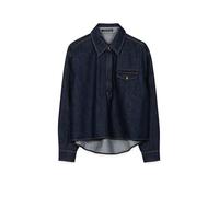 LUISA CERANO Jeansbluse dunkelblau | 38