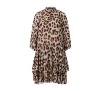 Luisa Cerano - Kleid mit Animal-Print - Größe 40 - braun