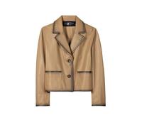 LUISA CERANO Lederjacke beige | 38