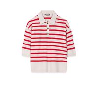 Luisa Cerano - Pullover Weiblich cherry red / cream - Gr. - 38