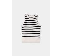 Luisa Cerano - Pullover Weiblich navy blue / cream - Gr. - 34