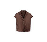 LUISA CERANO Seidenbluse braun | 38