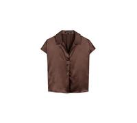 LUISA CERANO Seidenbluse braun | 42