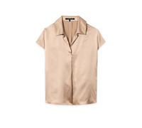 LUISA CERANO Seidenbluse hellbraun | 42