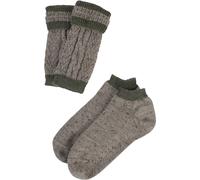 Luise Steiner Loferl 2-teilig Braun meliert/Oliv (Größe: 2) 42/43 braun