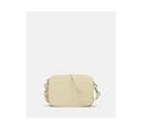 LIEBESKIND Berlin Umhängetasche Luka - Cross-Body Bag aus Leder mit verstellbaren Schulterriemen - kleine Schultertasche, Fächer mit Reißverschluss - Shoulder Bag, 14.5 x 20.5 x 7 cm,Lemonade