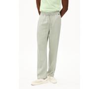 ARMEDANGELS LUKAA LINO - Männer Straight Fit Webhosen - grün 30 seagreen