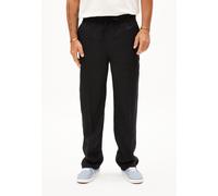 LUKAA LINO HOSE | Leinen-Mix - schwarz (32)