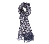 Luke 1977 - "Two" Schal Paisley-Muster (Marine) Einheitsgröße