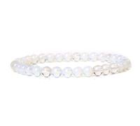 LUKX Edelstein Armband, Natürliche Opal-Stein-Armbänder, 4 Mm, 6 Mm, 8 Mm, 10 Mm, 12 Mm, Perlen, Chakra-Armbänder, Elastische Energie-Edelstein-Armbänder, Balance-Yoga-Schmuck Für Frauen Und Männer