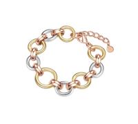 Lulu Jane Damen Gliederarmband Metall-Legierung roségold Modeschmuckarmband