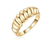 Lulu & Jane Ring aus Metall in Gelbgold 60 Damen