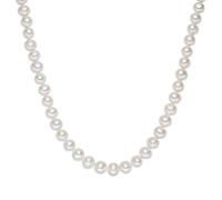 Lulu & Jane Perlen-Kette aus Sterling Silber in mit Süßwasser-Zuchtperle 50,0 cm Damen